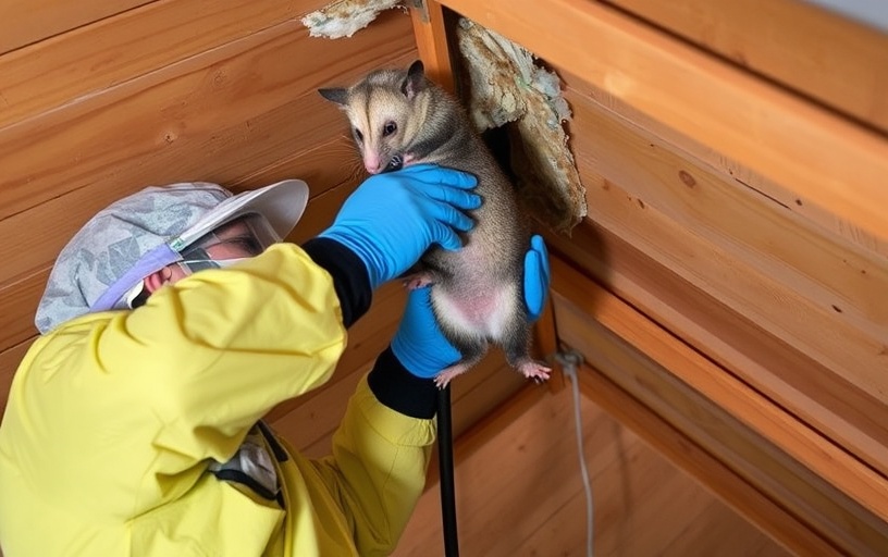 Roof & Ceiling Possum Removal in Sunshine